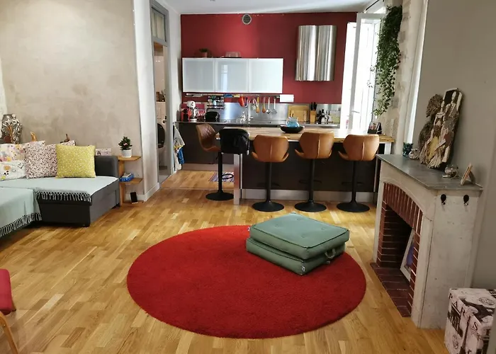 Our Home, Cozy Two Minutes From The Sea - Clima شقة نيس